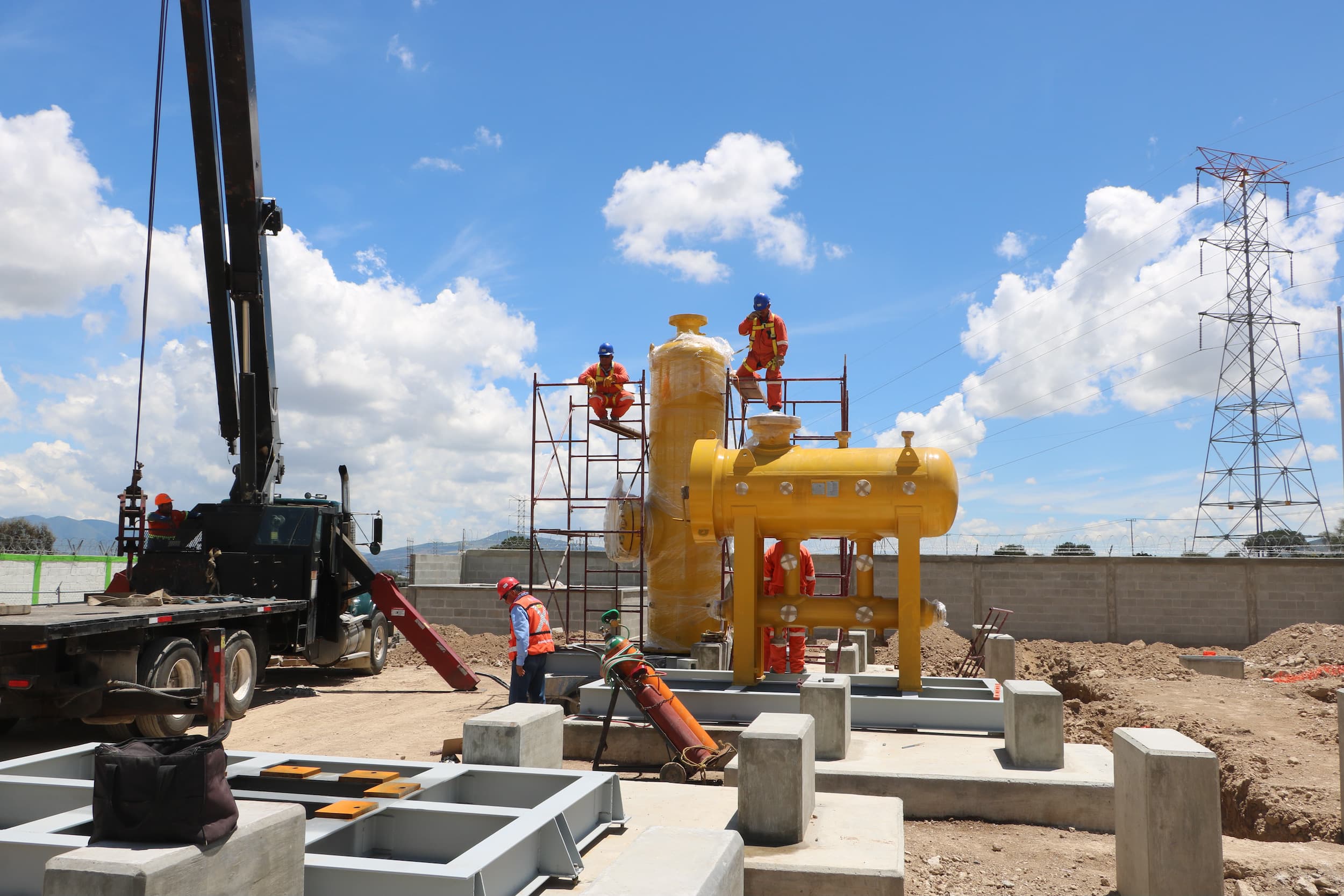 Construcción de estaciones de Regulación de Gas Natural