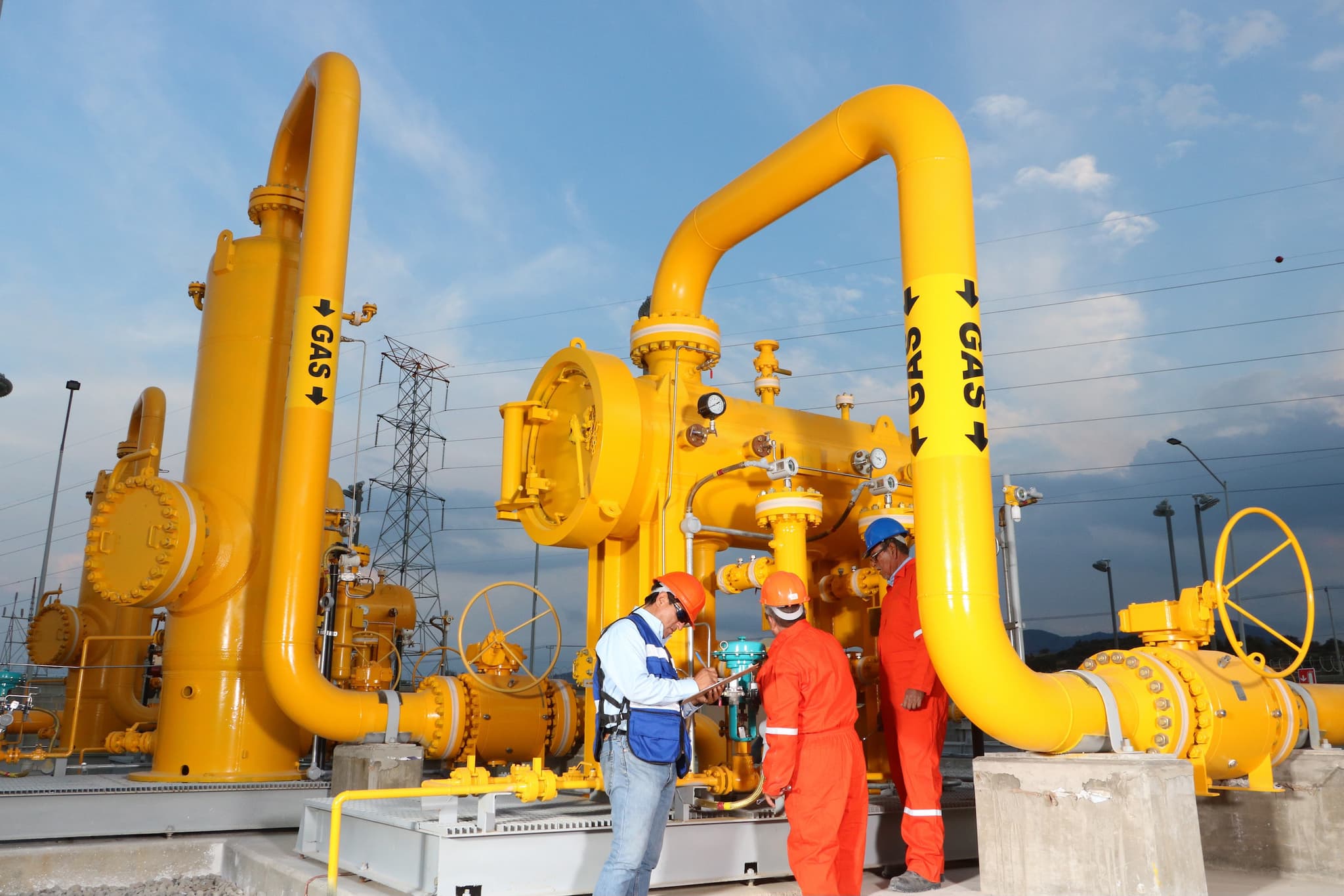 Construcción de estaciones de Regulación de Gas Natural
