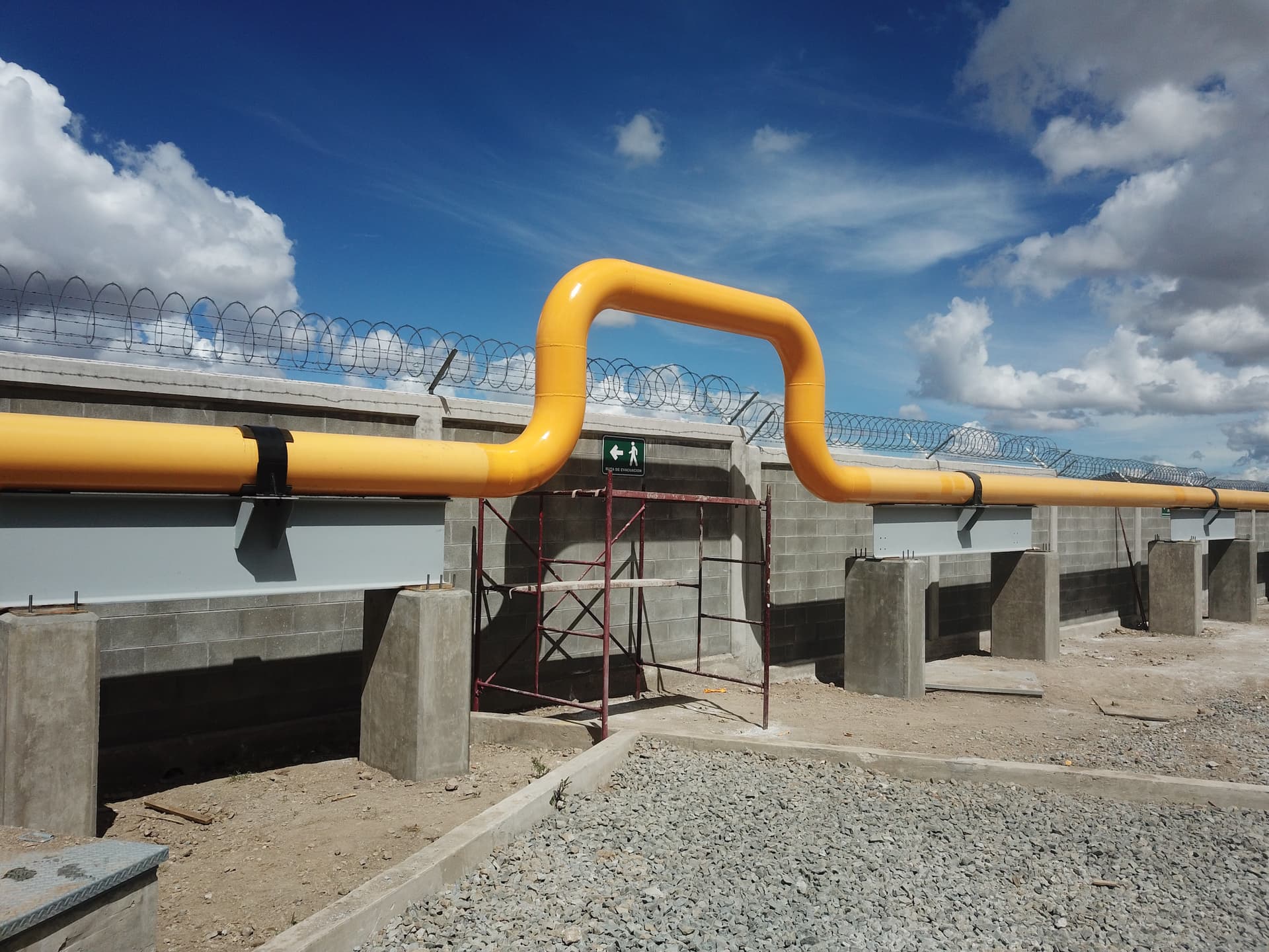 Construcción de estaciones de Regulación de Gas Natural