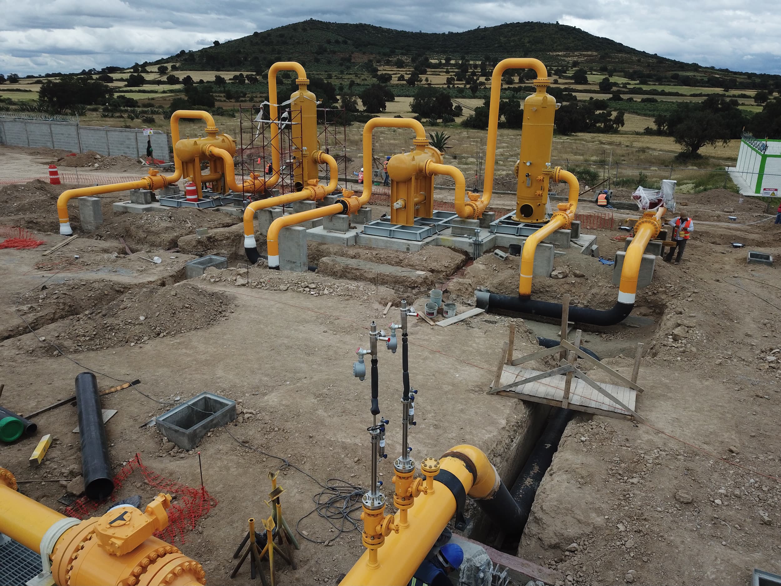 Construcción de estaciones de Regulación de Gas Natural