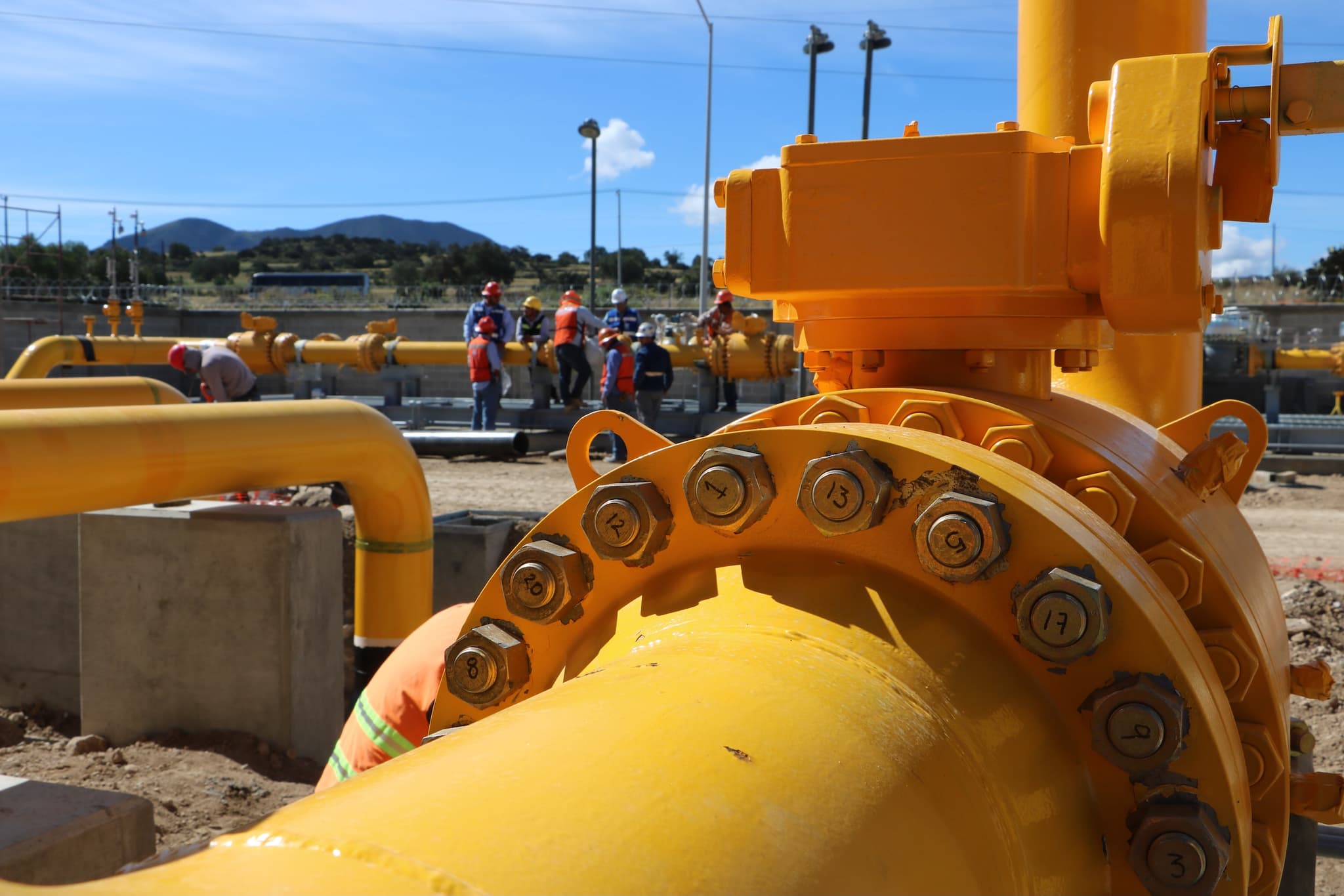 Construcción de estaciones de Regulación de Gas Natural