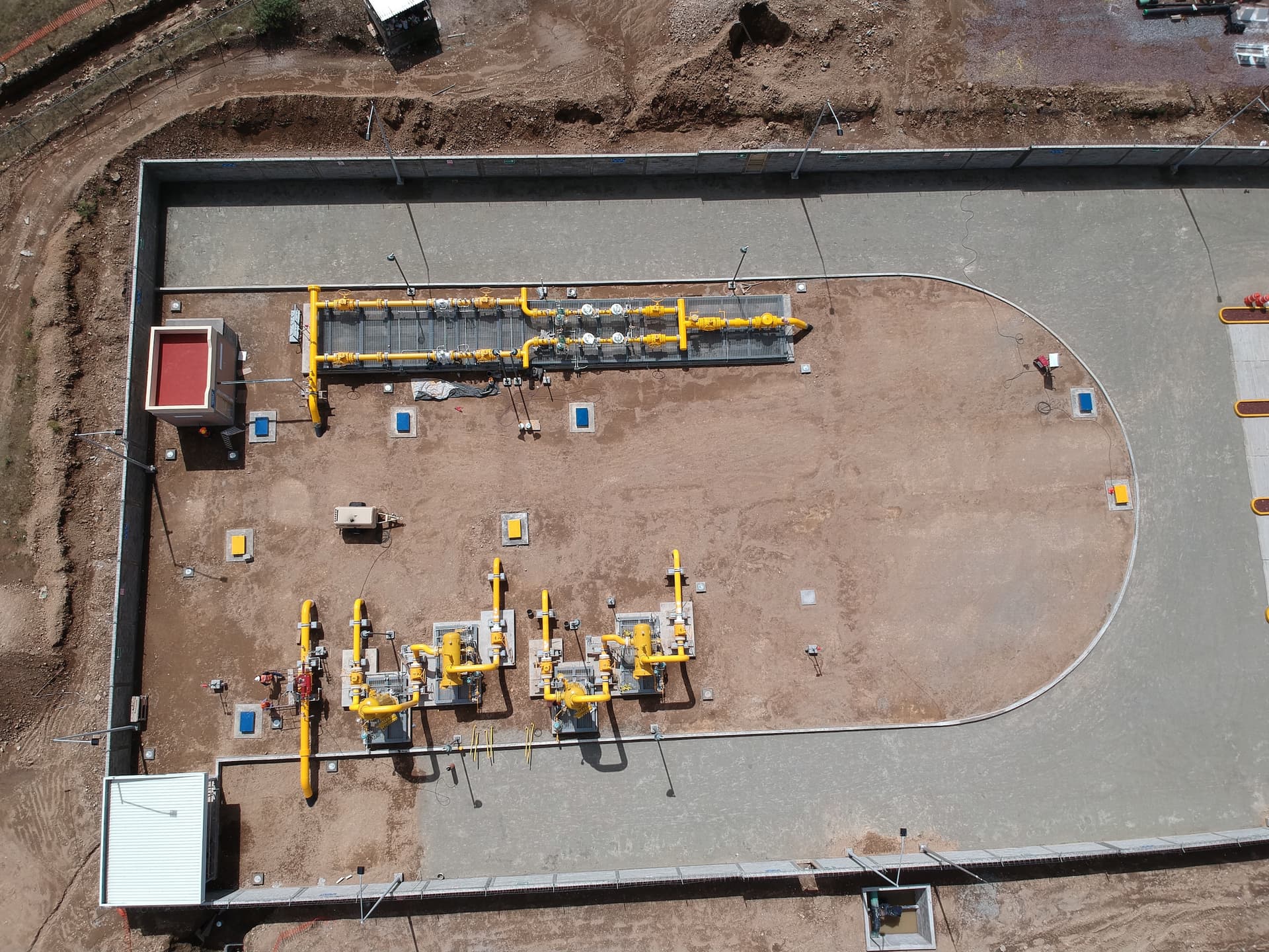 Construcción de estaciones de Regulación de Gas Natural