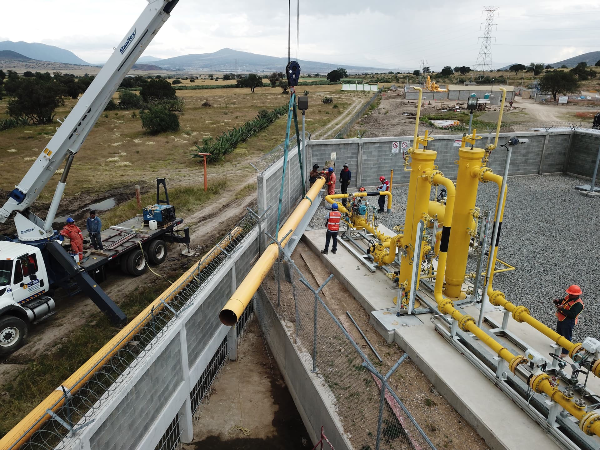 Construcción de estaciones de Regulación de Gas Natural