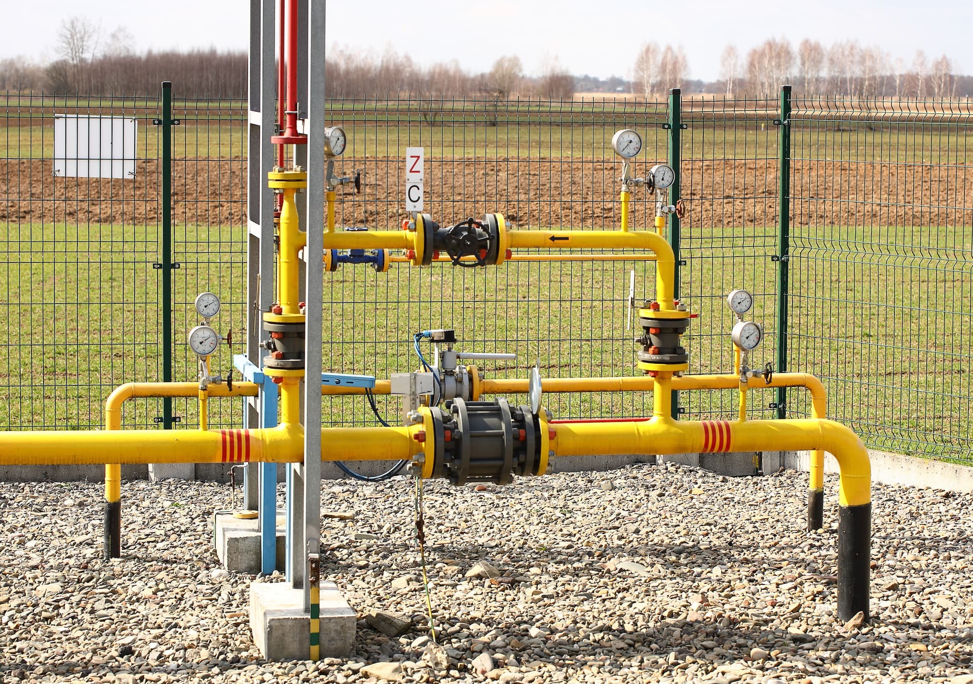 Construcción de estaciones de Regulación de Gas Natural