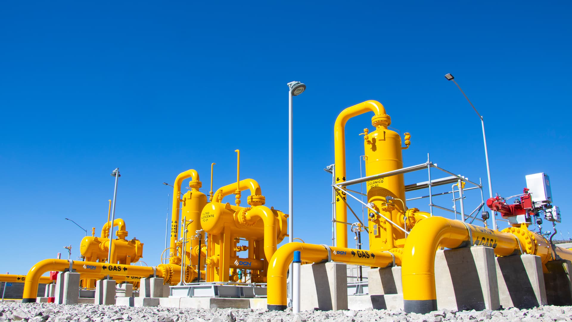 Construcción de estaciones de Regulación de Gas Natural