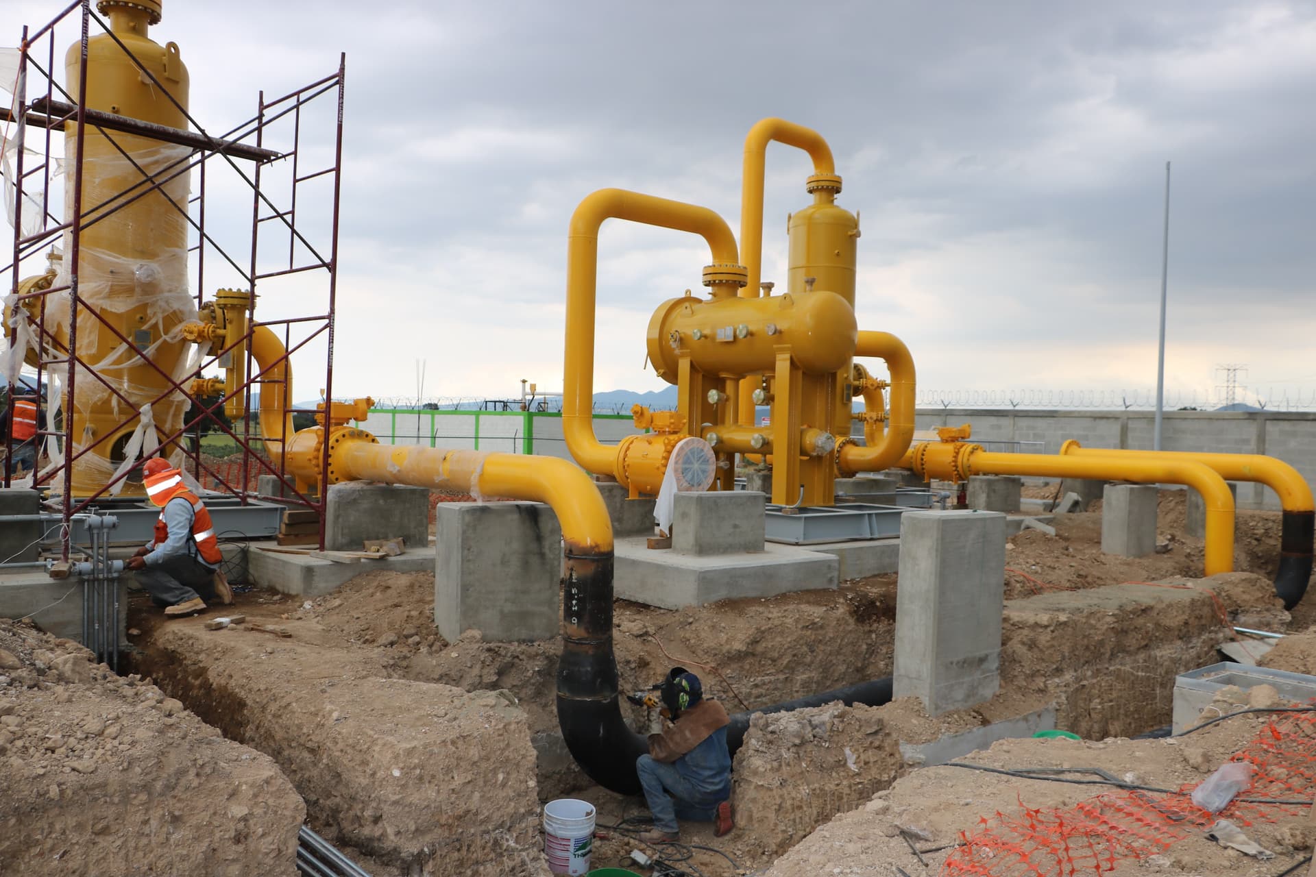 Construcción de estaciones de Regulación de Gas Natural