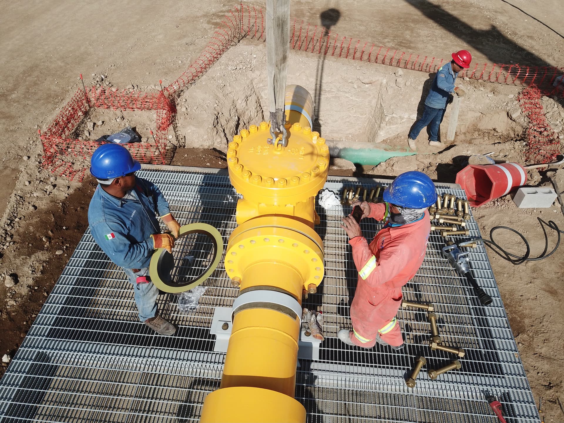 Construcción de estaciones de Regulación de Gas Natural