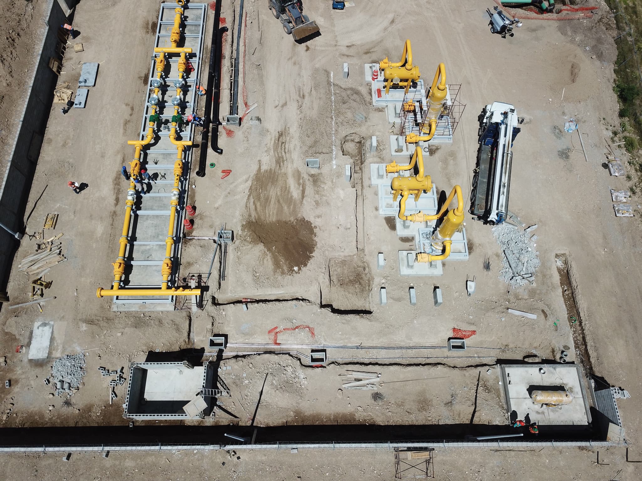 Construcción de estaciones de Regulación de Gas Natural