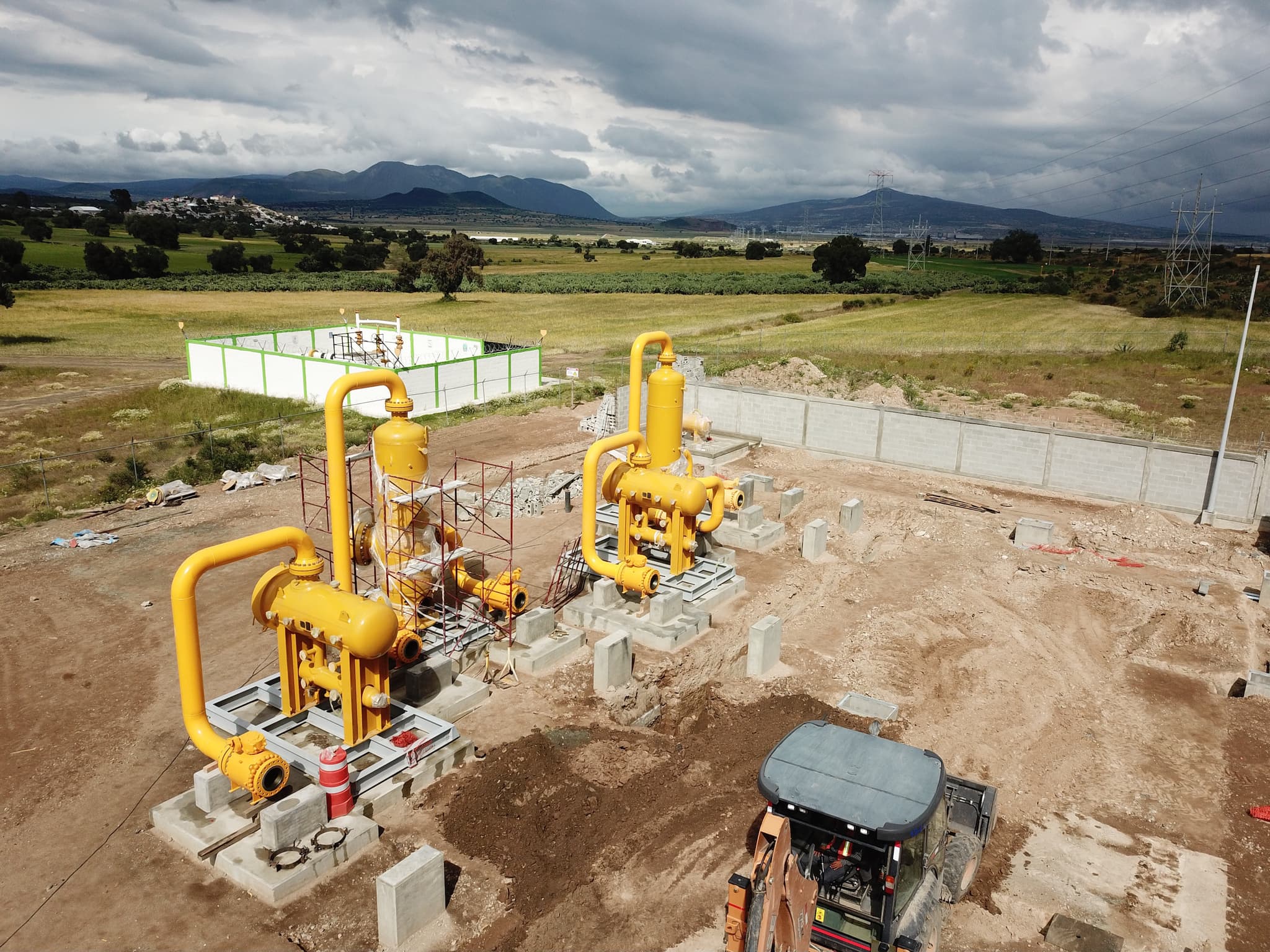 Construcción de estaciones de Regulación de Gas Natural