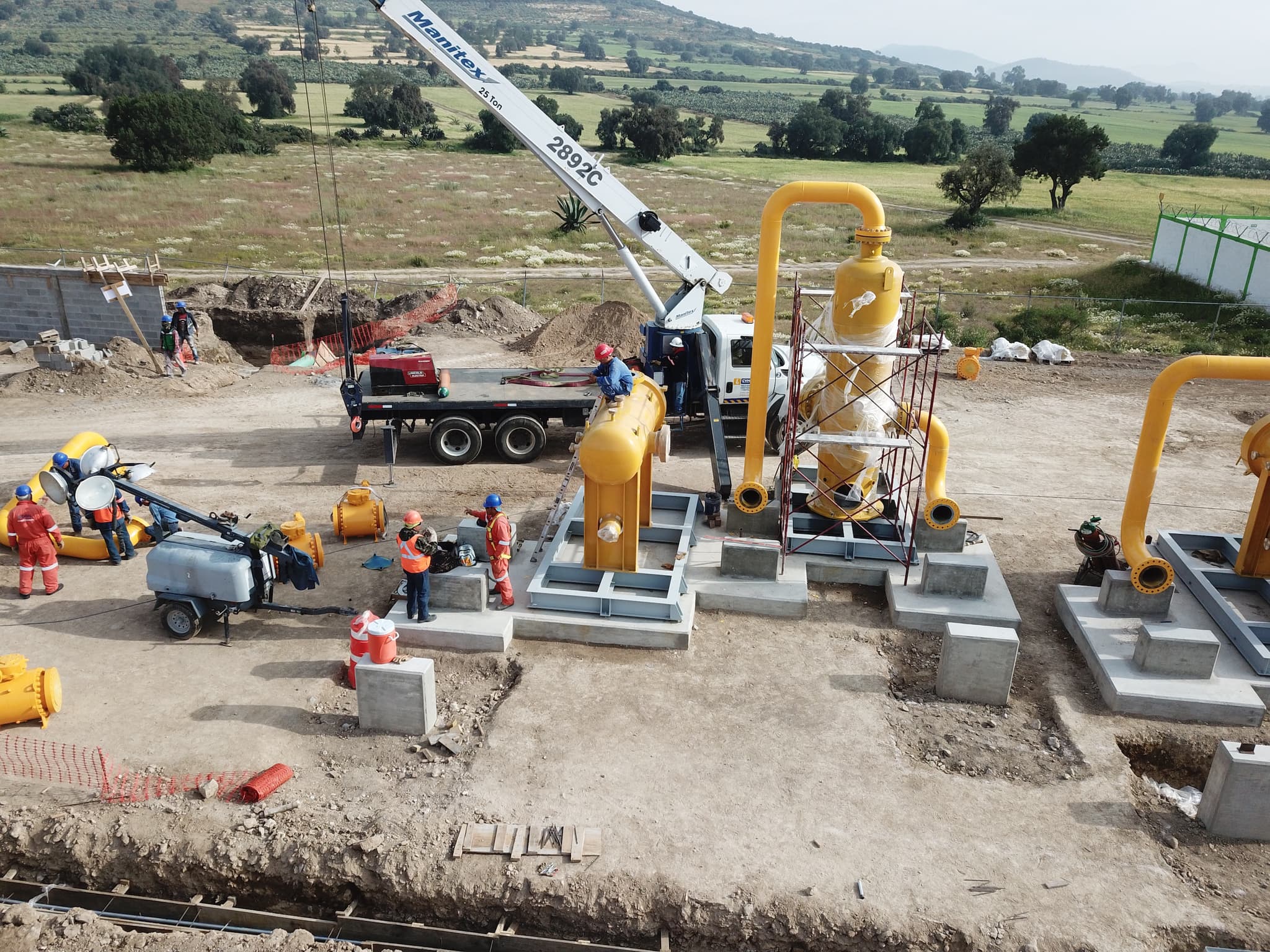 Construcción de estaciones de Regulación de Gas Natural
