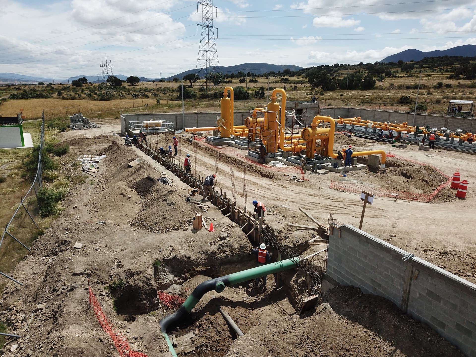 Construcción de estaciones de Regulación de Gas Natural
